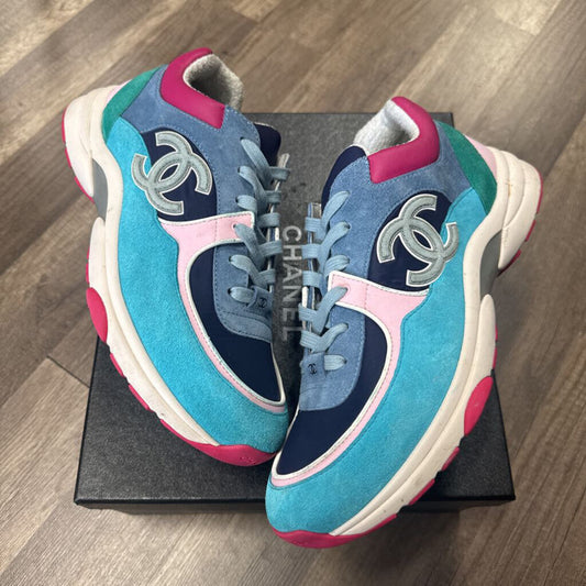 Chanel muticolor trainer