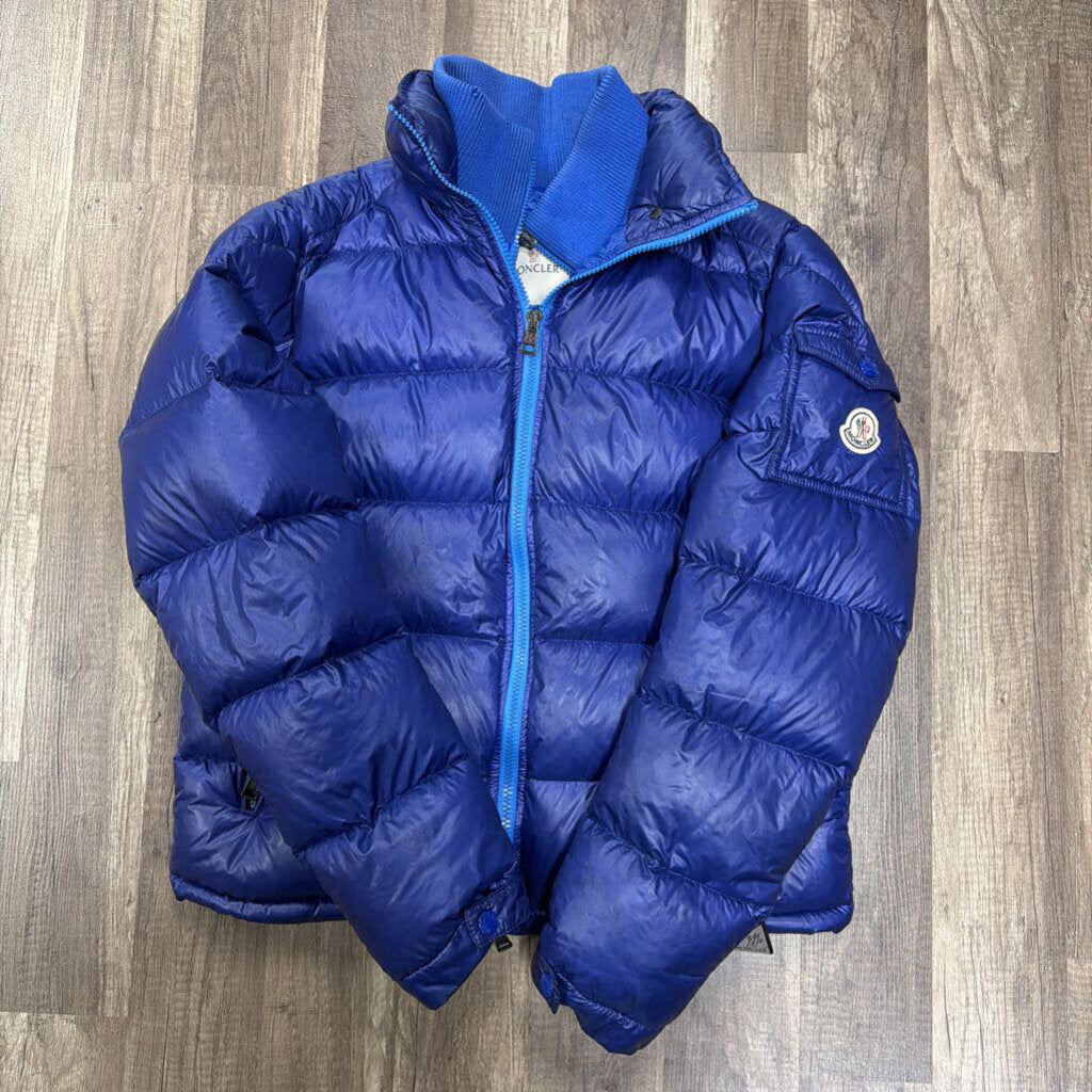 Moncler Giubbotto Bubble Jacket Blue (No Hood)