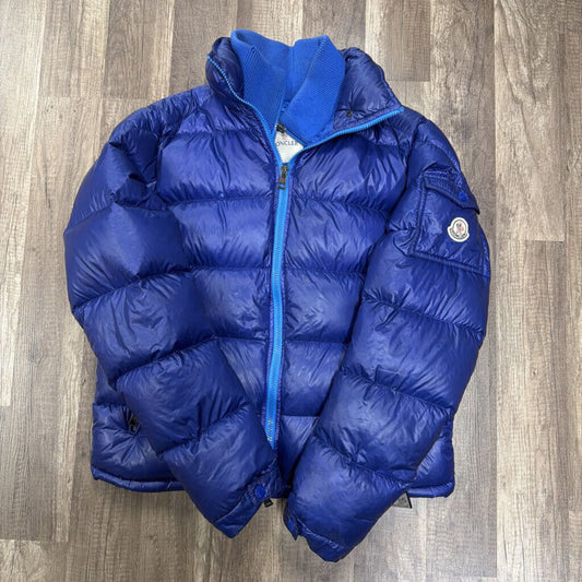 Moncler Giubbotto Bubble Jacket Blue (No Hood)