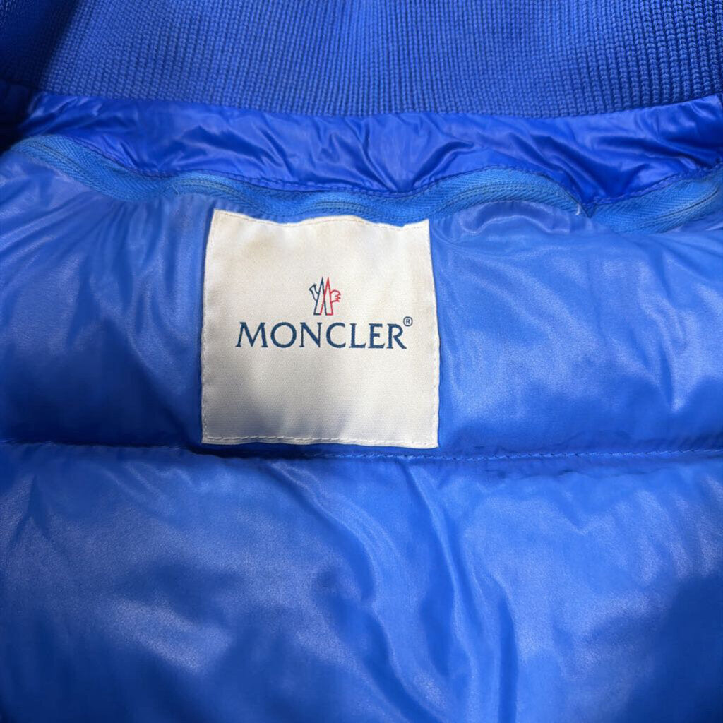 Moncler Giubbotto Bubble Jacket Blue (No Hood)