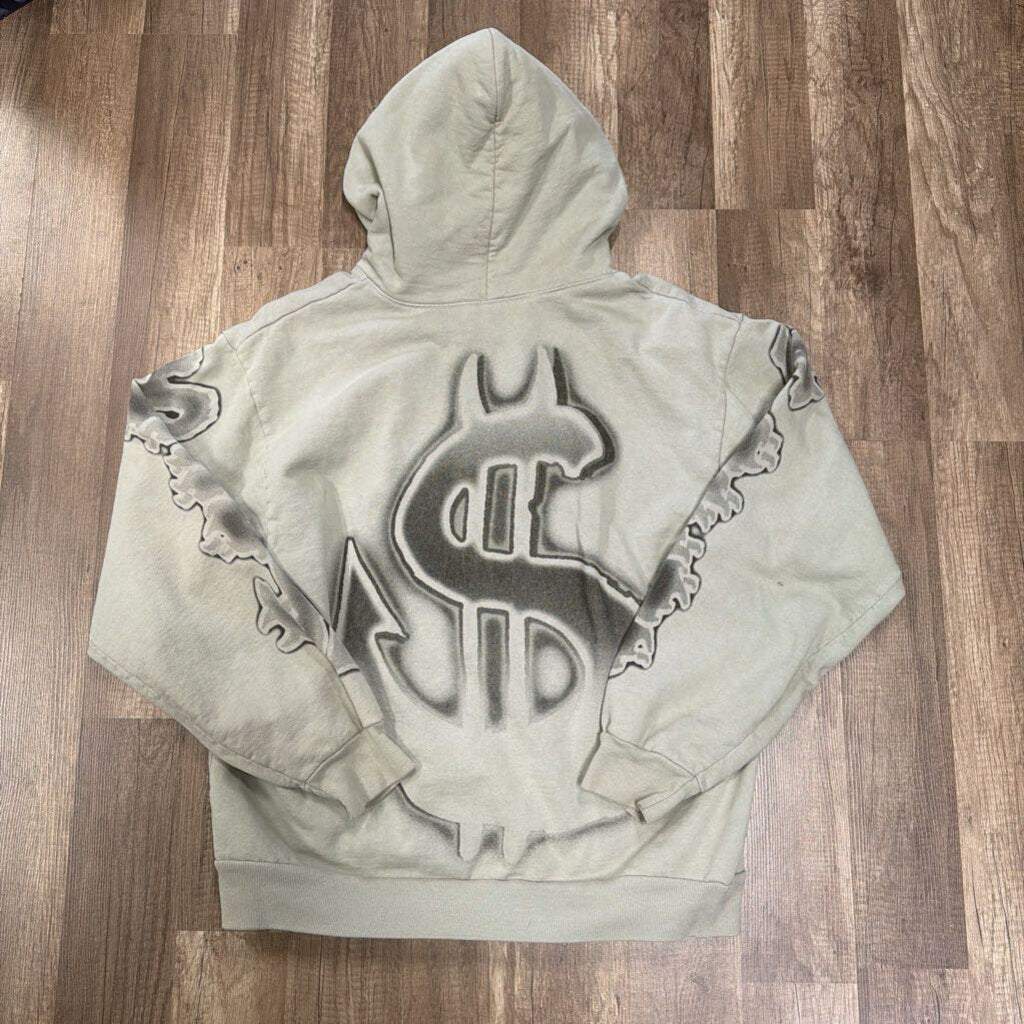 Saints Hoodie Grey Virgin Mary