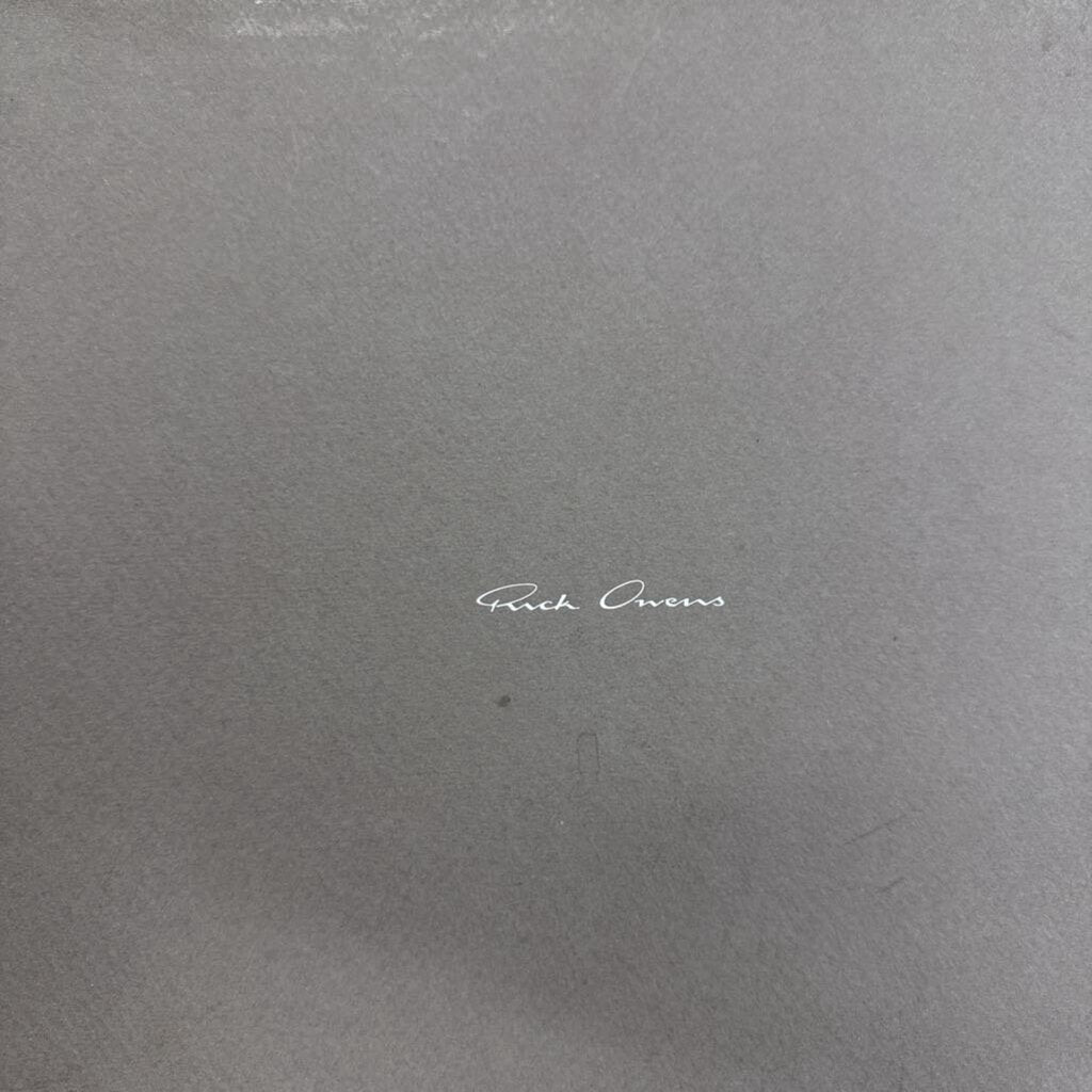 Rick Owens Ramone Washed Black