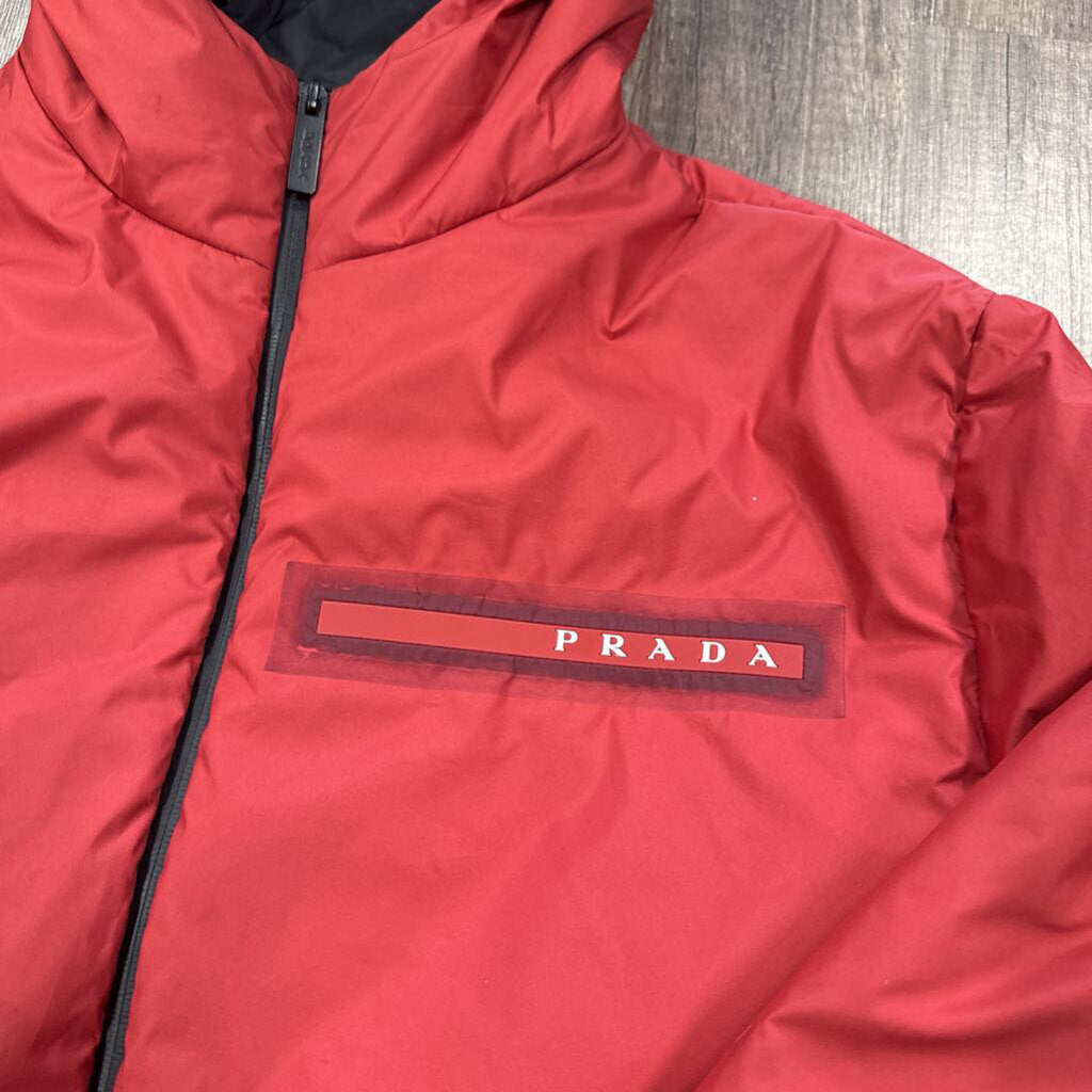 Prada Puffer Red
