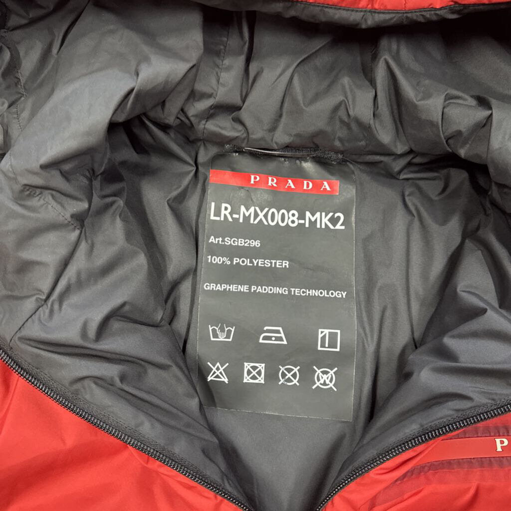 Prada Puffer Red