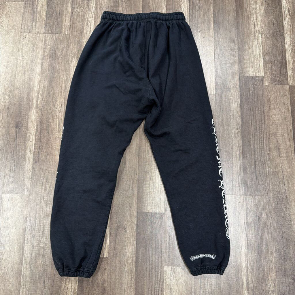 Chrome Hearts Scroll Sweatpants Black
