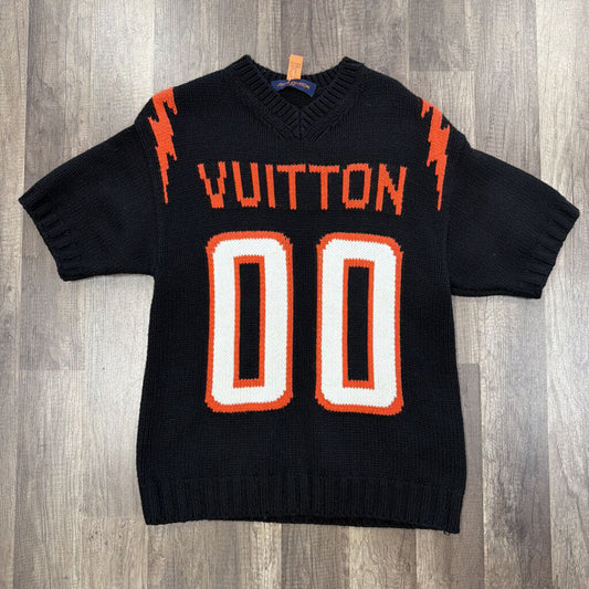 Louis Vuitton Knitted Orange Short Sleeve