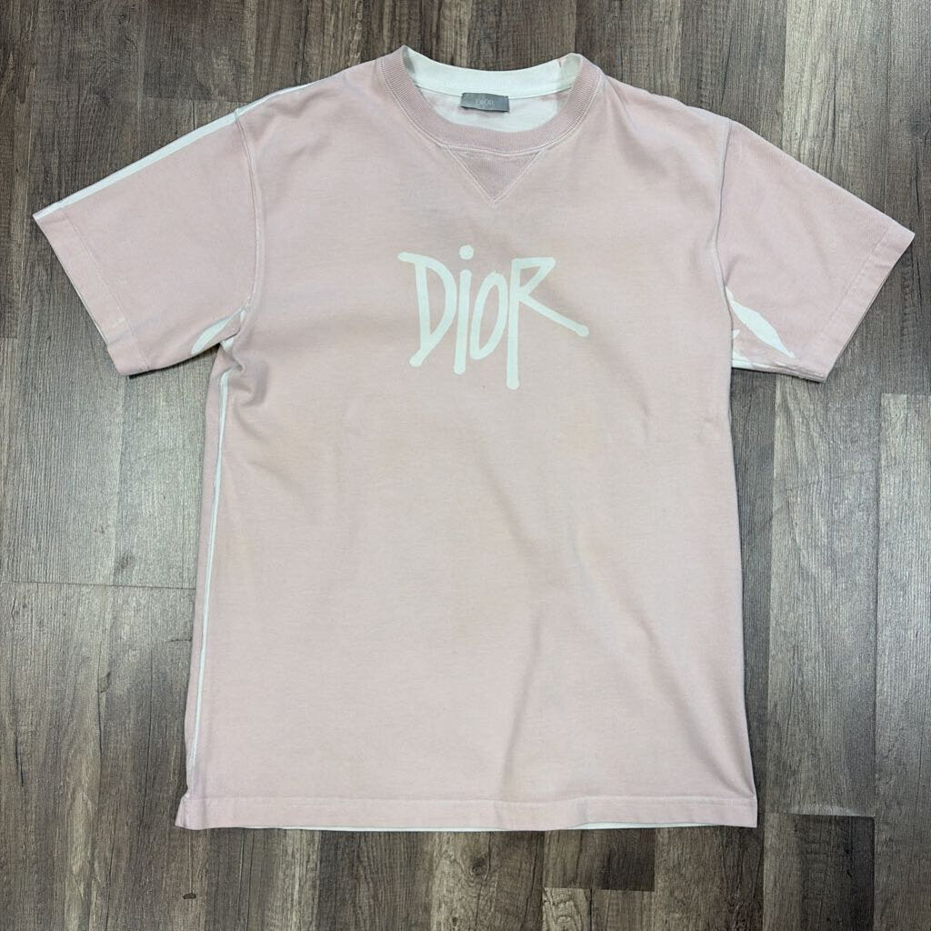 Dior X Stussy Pink Shirt