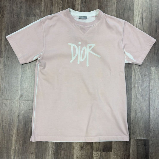 Dior X Stussy Pink Shirt