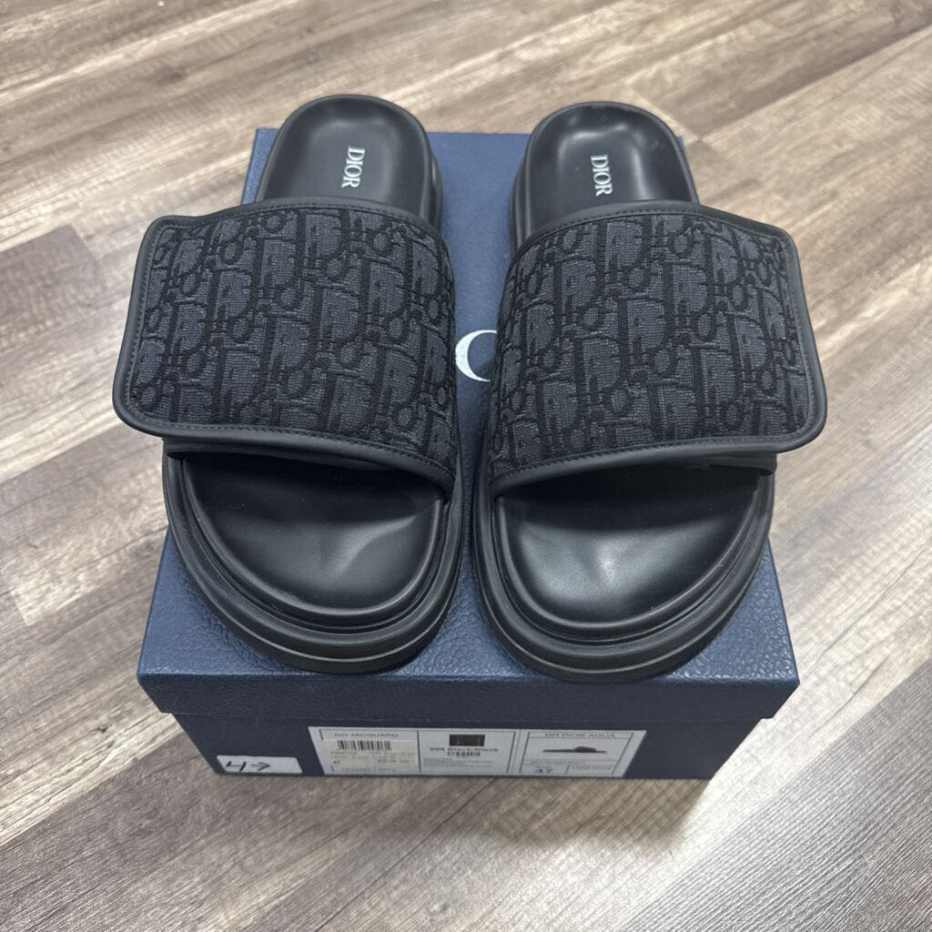 Dior Aqua Slide Black