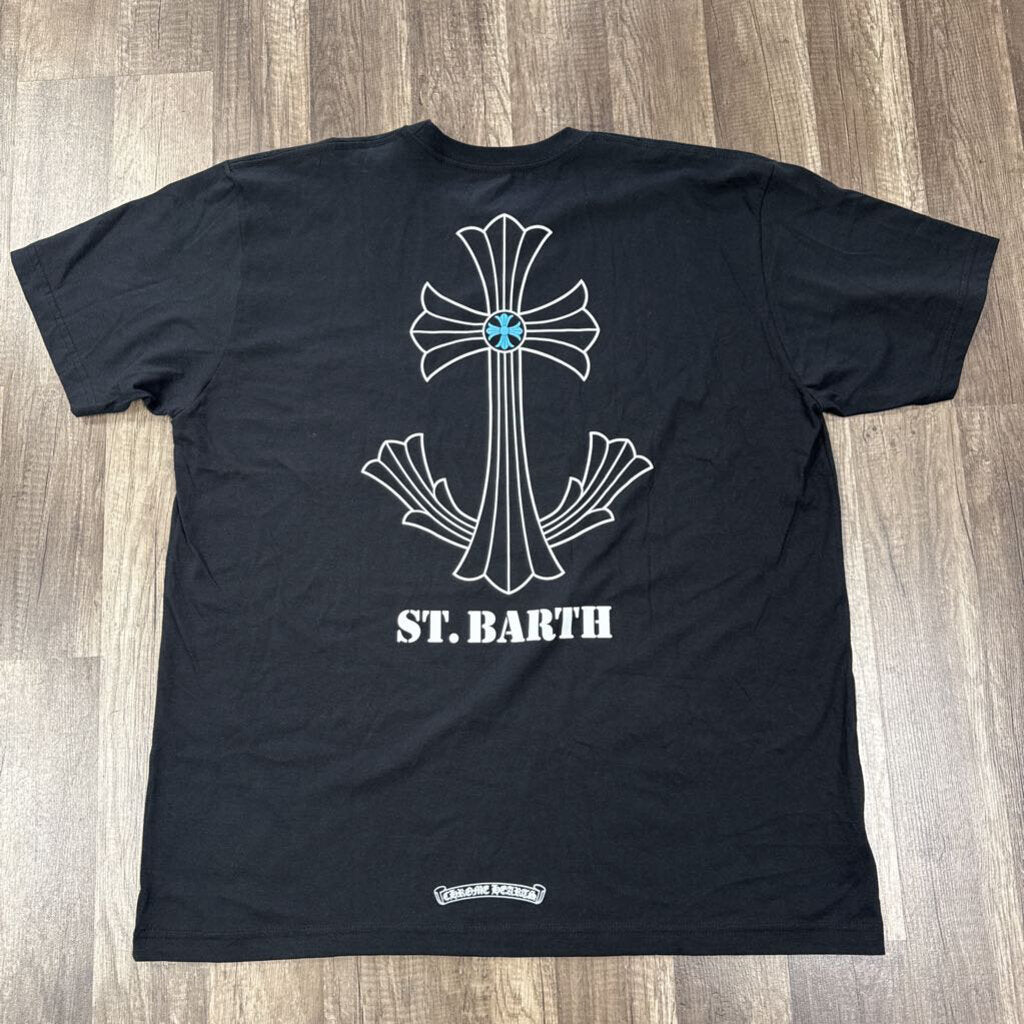Chrome Hearts St. Barths Black Tshirt New