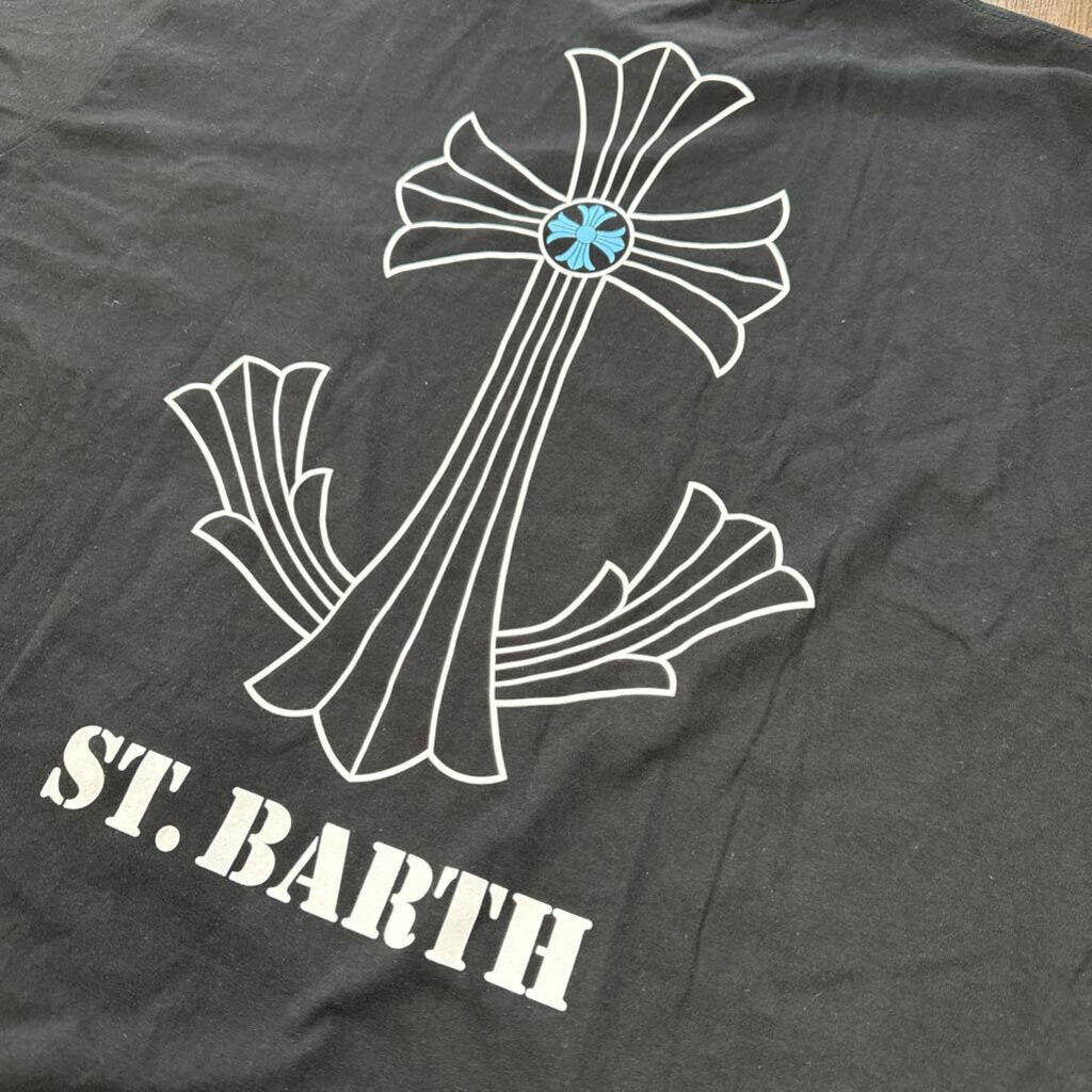 Chrome Hearts St. Barths Black Tshirt New
