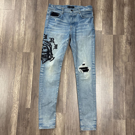 Amiri Jean Grim Reaper Blue