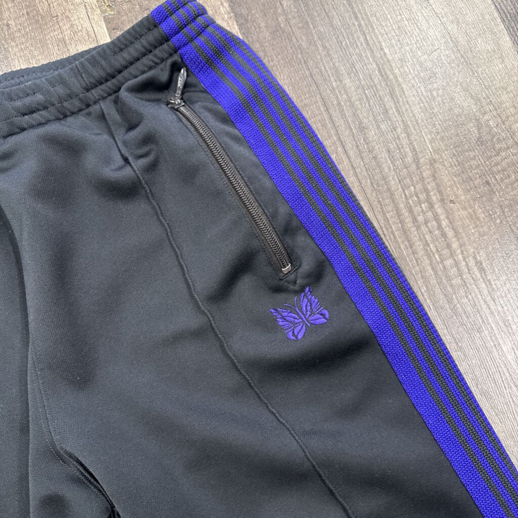 Needles Black Purple Track Pants