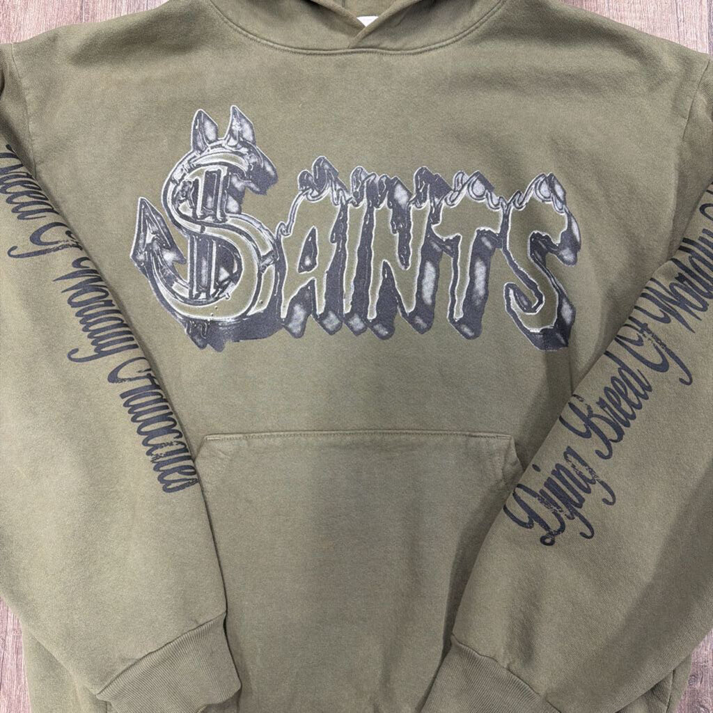 Saints Hoodie The Path To Peace Hoodie Green