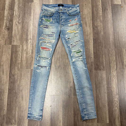 Amiri Muti Color Trasher Patch Jeans