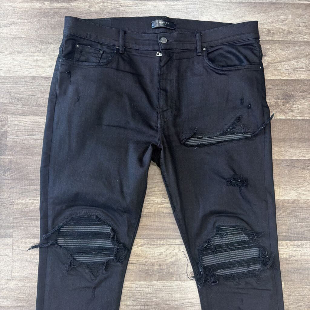 Amiri Jean Mx1 Triple Black