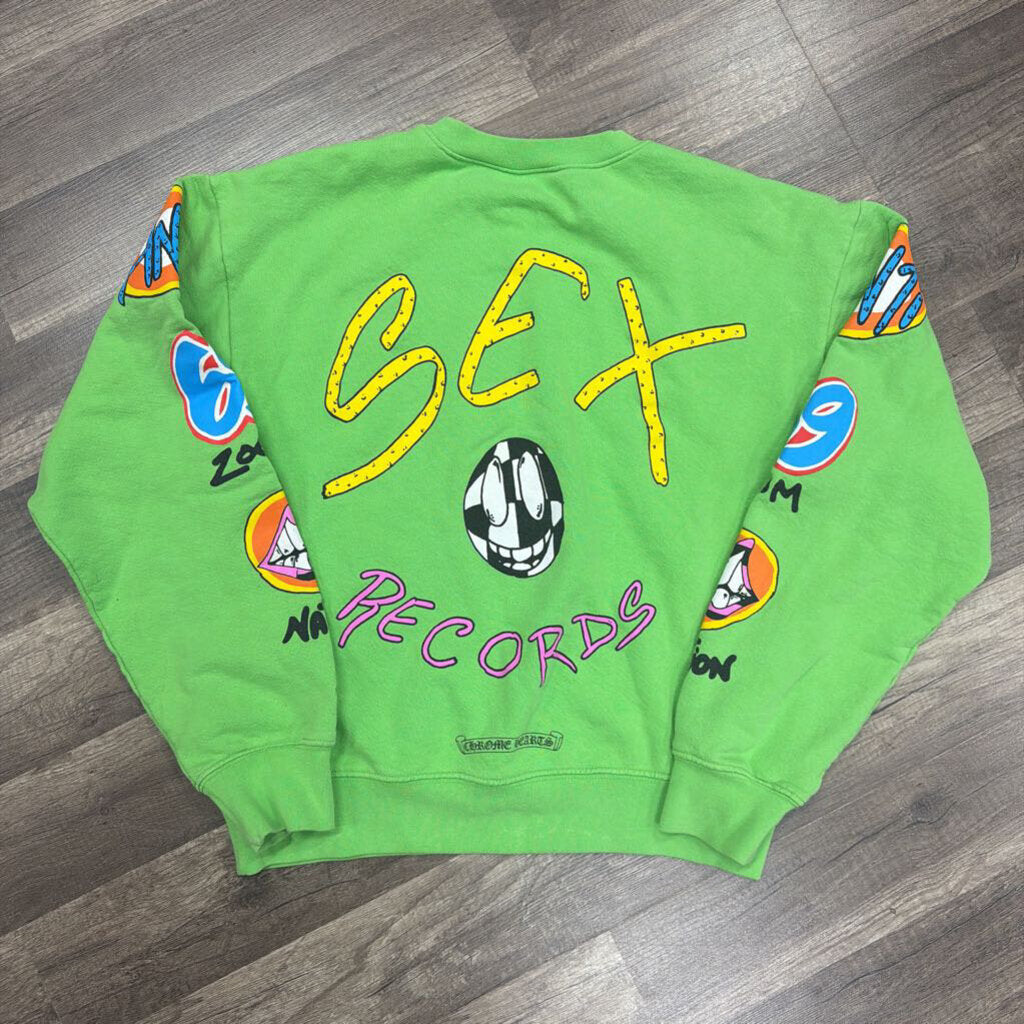 chrome hearts Matty boy green sweatshirt