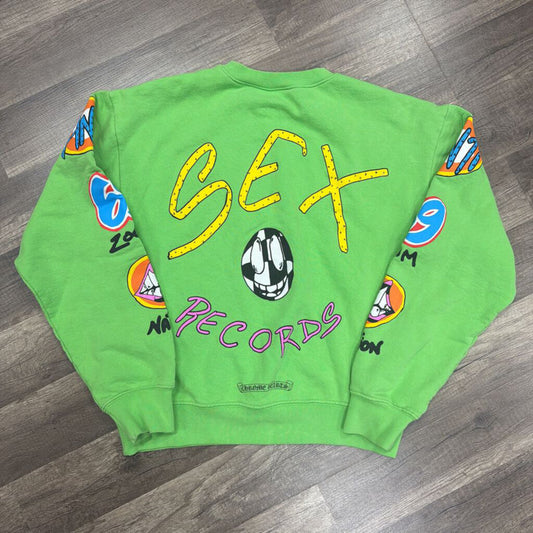 chrome hearts Matty boy green sweatshirt