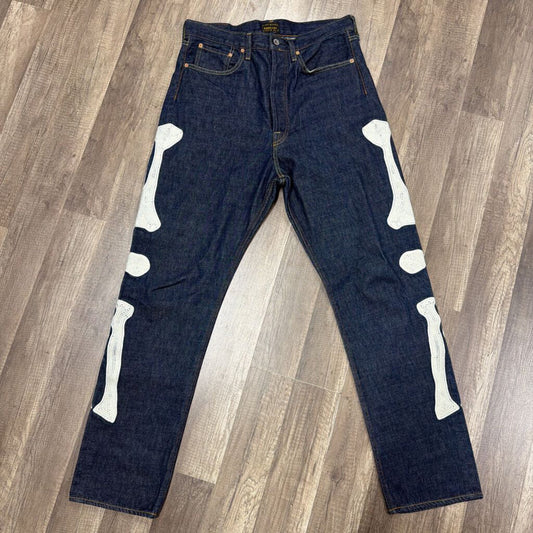 kapital bone denim jeans