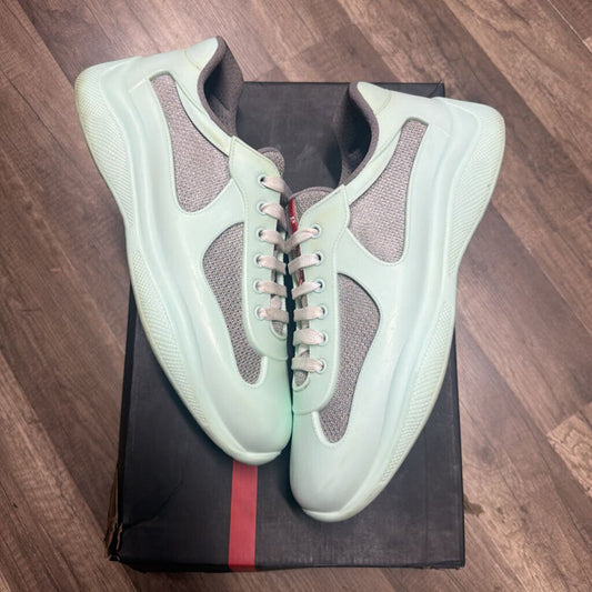 prada rubber cup mint green