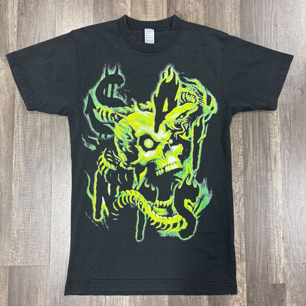 Saints Green Slime Skull Shirt