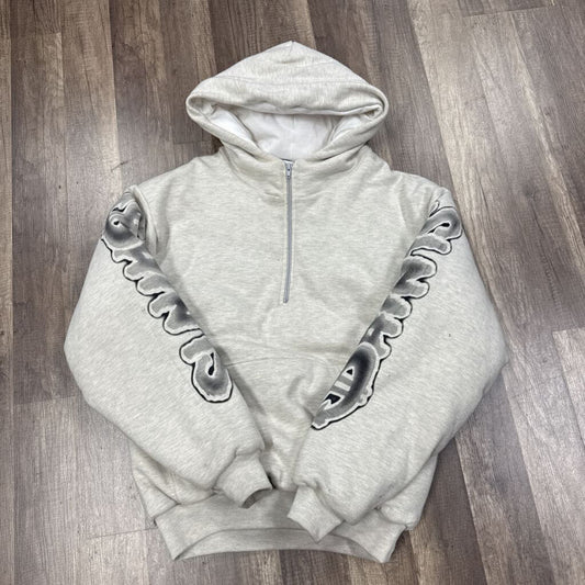 Saints White Puffer Hoodie