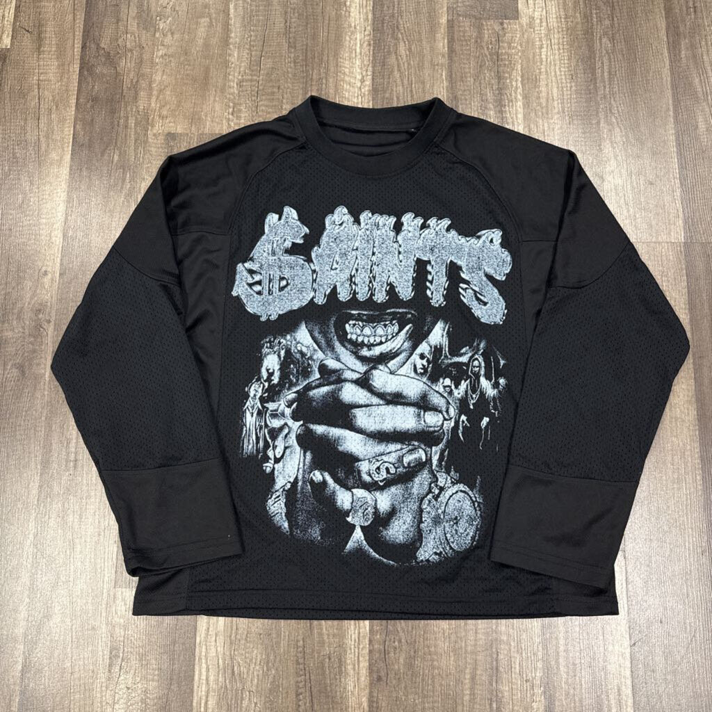 Saints Jersey Shirt Black