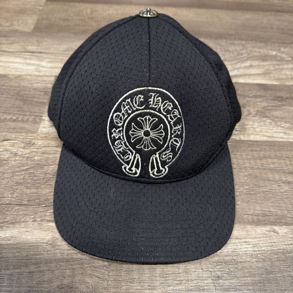 Chrome Hearts Mesh Snapback Black