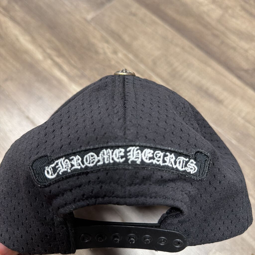 Chrome Hearts Mesh Snapback Black