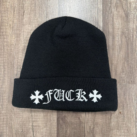 Chrome Hearts Fuck Beanie