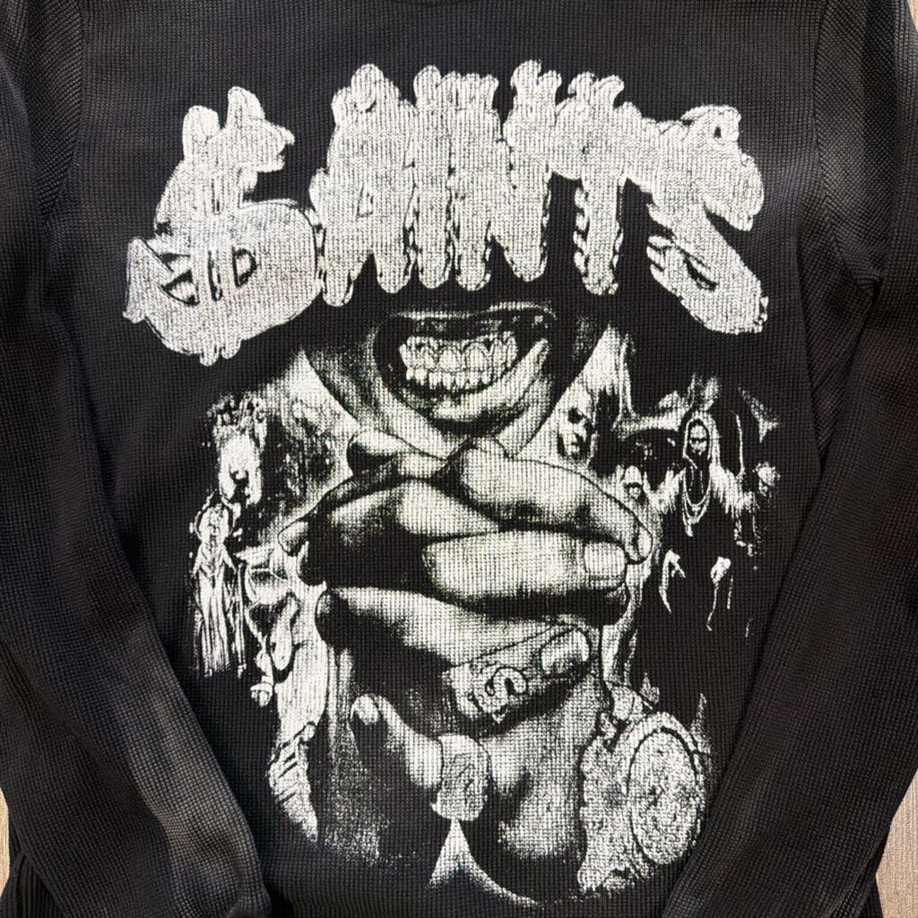 Saints L/S Bling Thermal Black