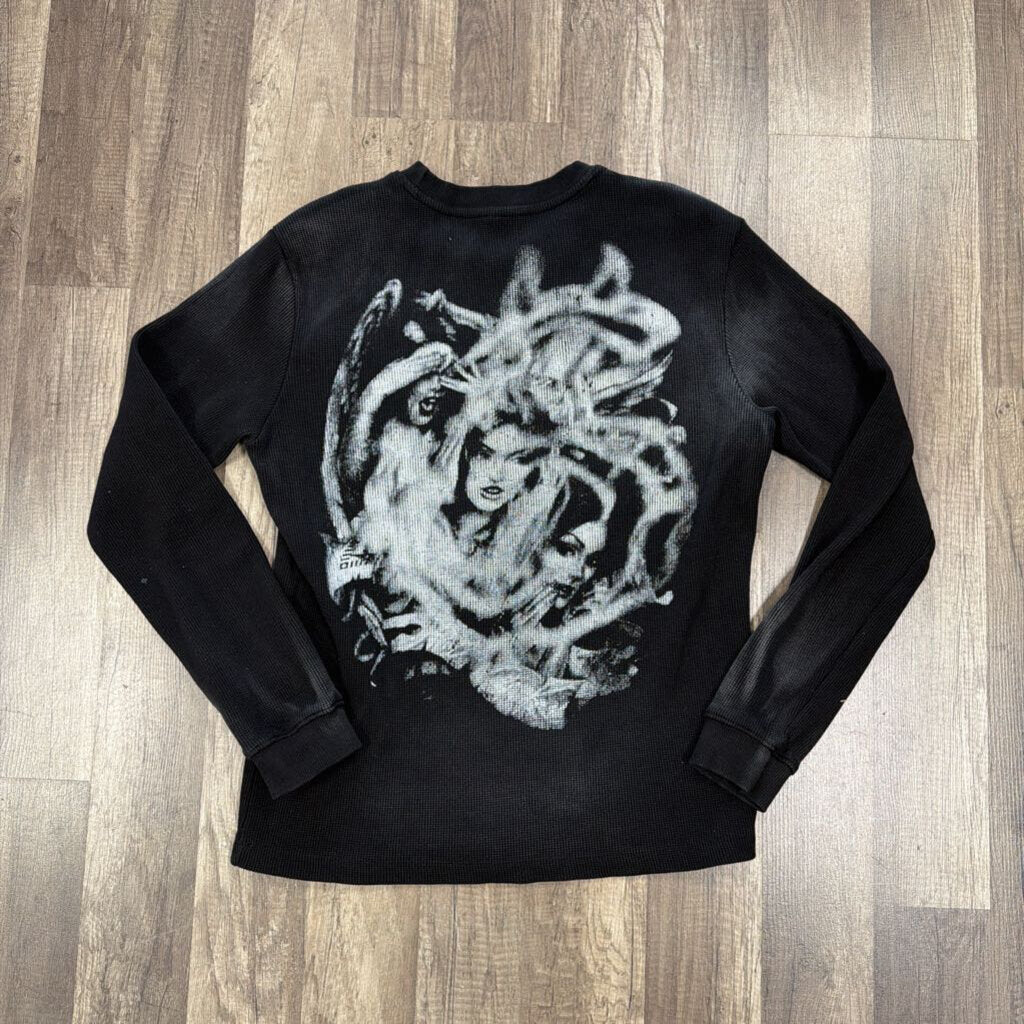 Saints L/S Bling Thermal Black