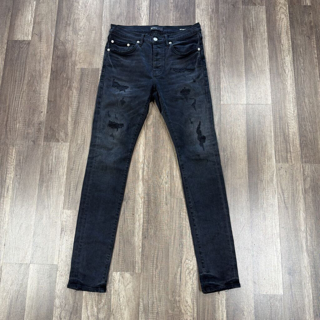 Purple Jean Black