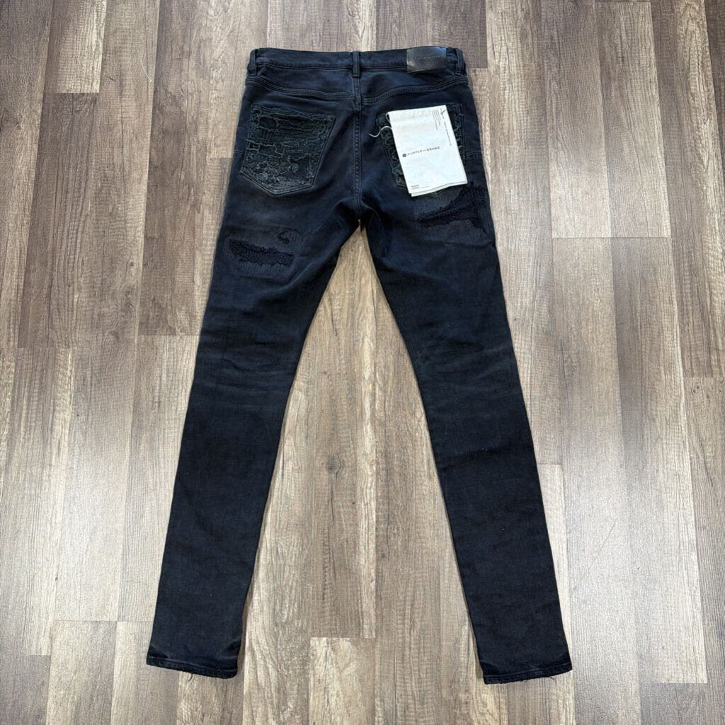 Purple Jean Black