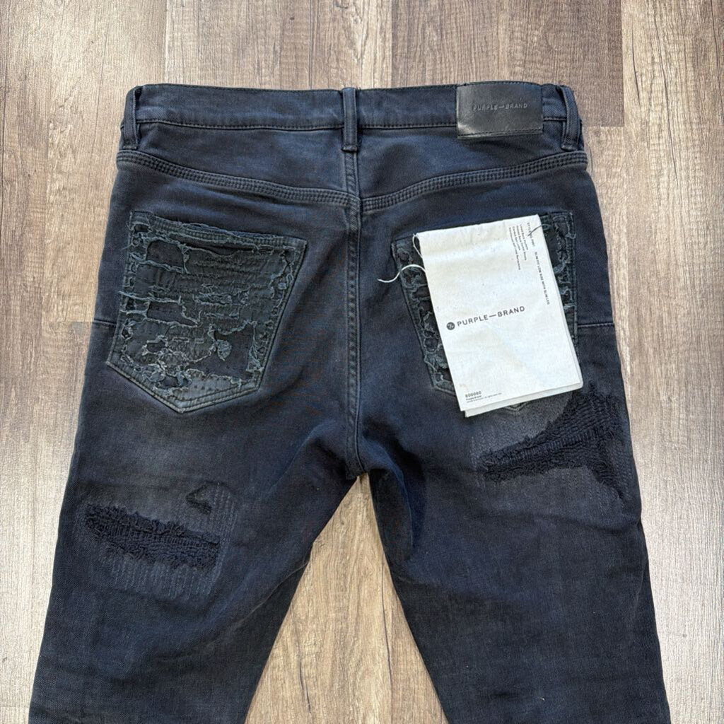 Purple Jean Black