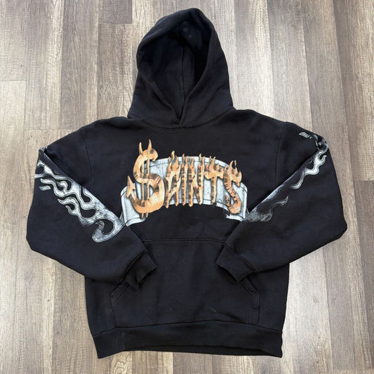 Saints Globe Hoodie Black