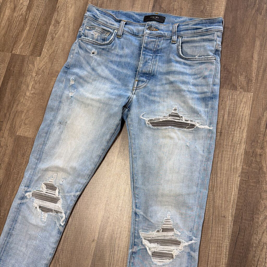 Amiri Jean Mx1 Grey patch