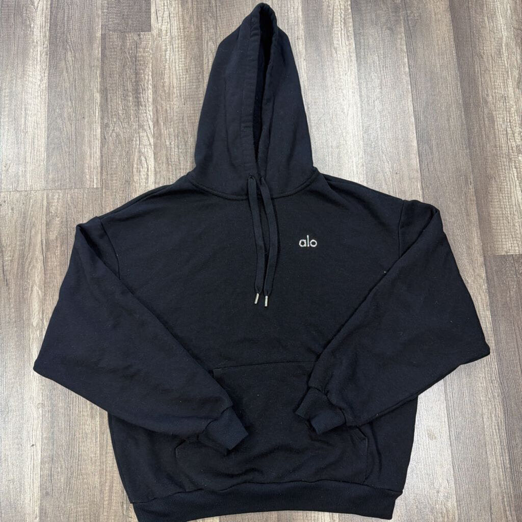 Alo pullover Hoodie Black