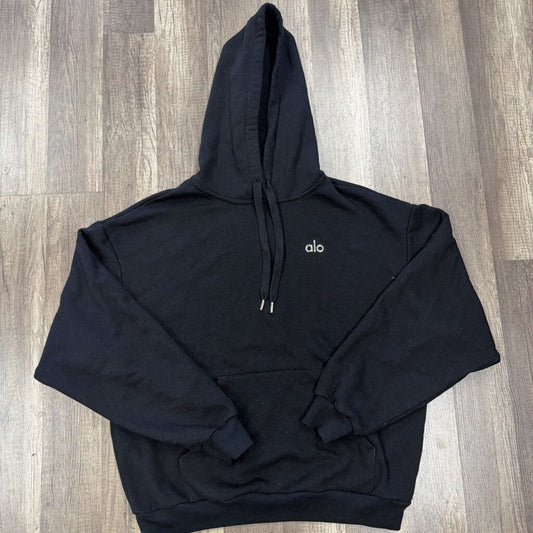 Alo pullover Hoodie Black