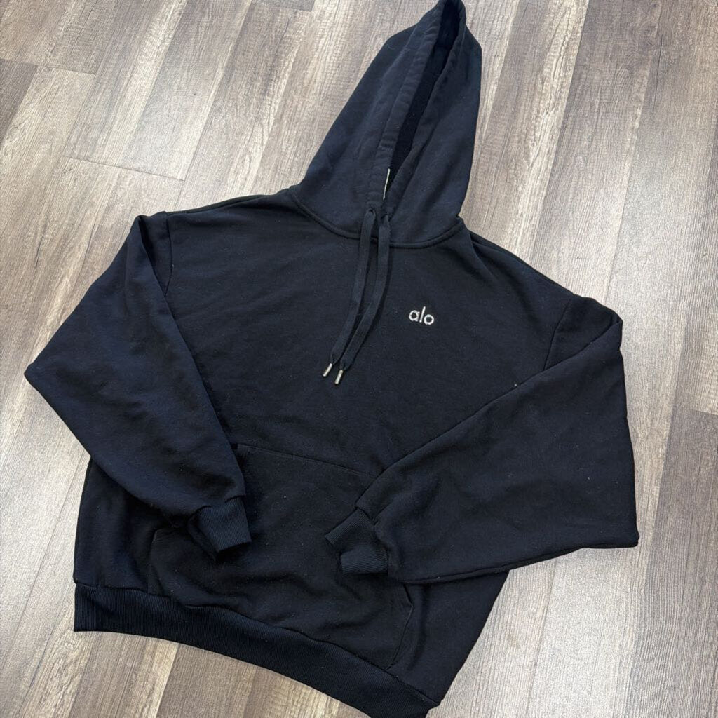 Alo pullover Hoodie Black