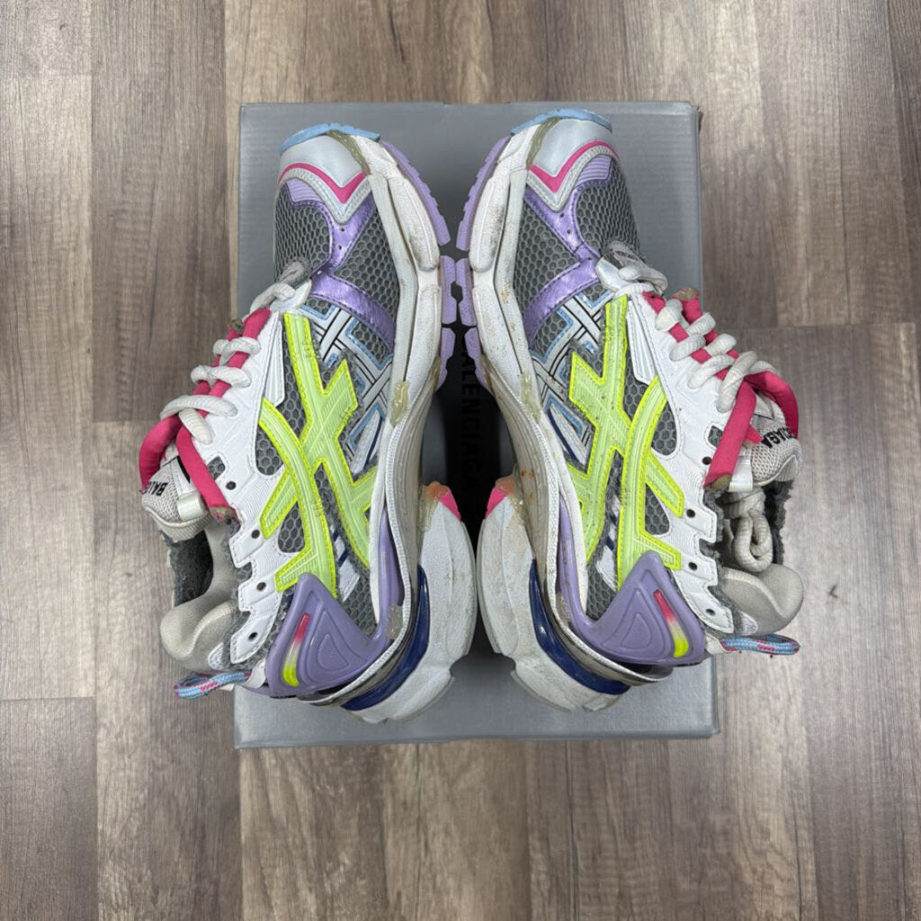 Balenciaga runner grey purple pink