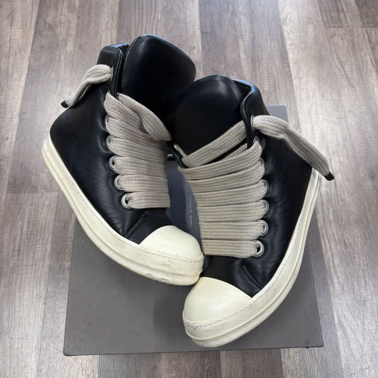 Rick Owens Puffer Jumbo Lace Black Hi