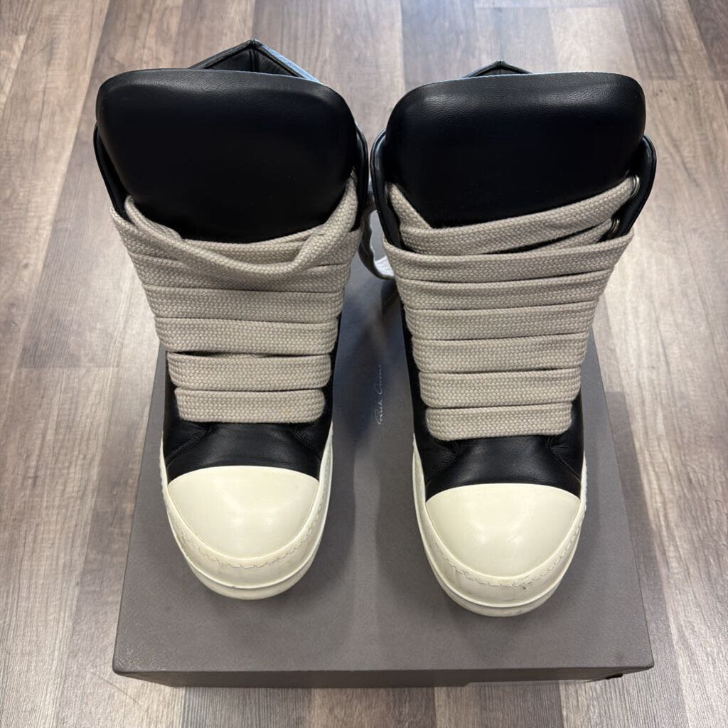 Rick Owens Puffer Jumbo Lace Black Hi