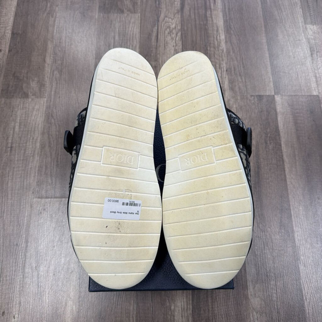 Dior Alpha Slide Grey Black
