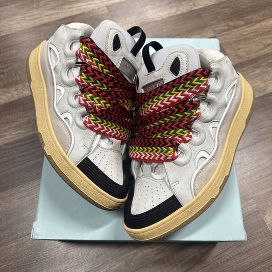Lanvin Curb Sneaker White