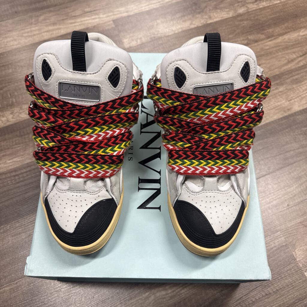 Lanvin Curb Sneaker White