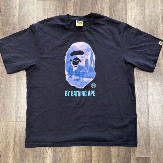 Bape Purple Ape Head Tee