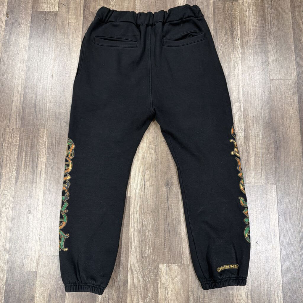 Chrome Hearts Black Camo Cross Sweatpants