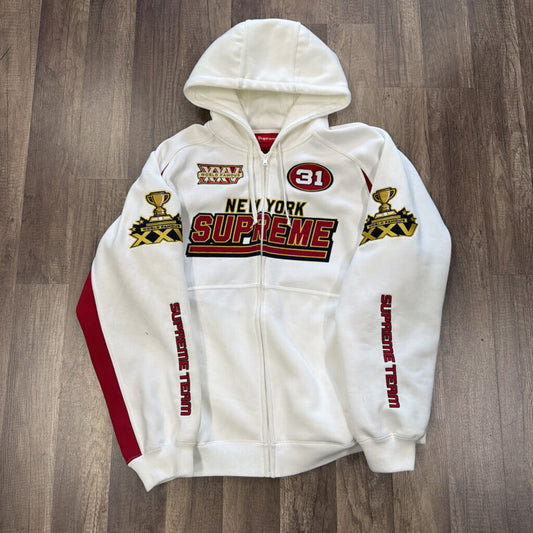 Supreme World Famous Zip Up Hoodie