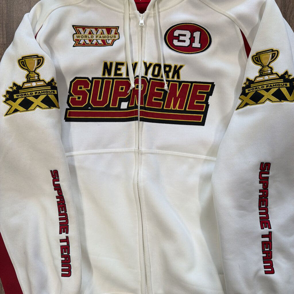 Supreme World Famous Zip Up Hoodie